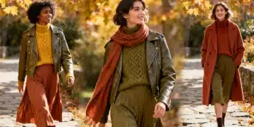 Models displaying Shein's Fall 2026 transitional fashion collection outdoors