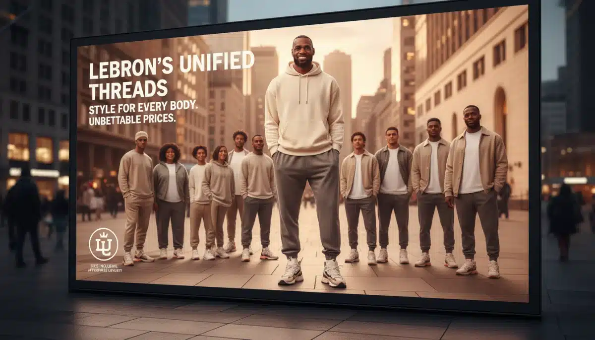 Basketball player promoting accessible, inclusive fashion line