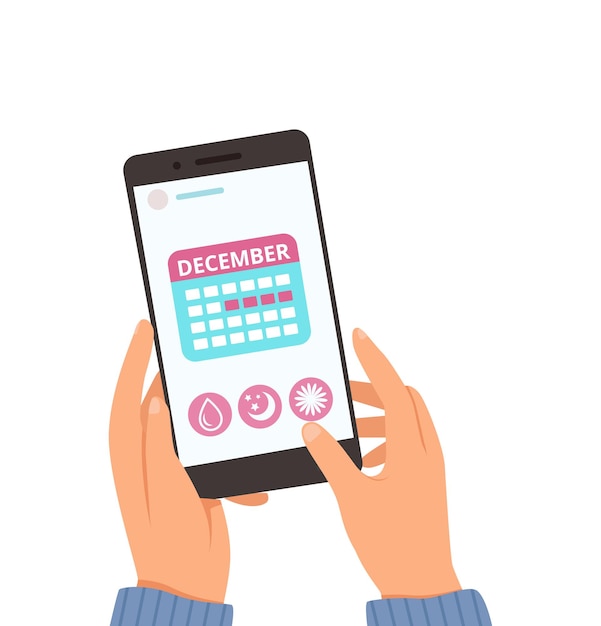 A hand tapping a smartphone screen with a calendar app showing multiple payment reminders set up. Overlaid are visuals of bills with due dates highlighted, emphasizing the importance of managing payments.