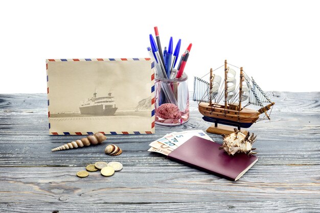 A collage showing various financial goals: a house, a graduation cap, a cruise ship, and a retirement fund. Each image represents a different financial aspiration.