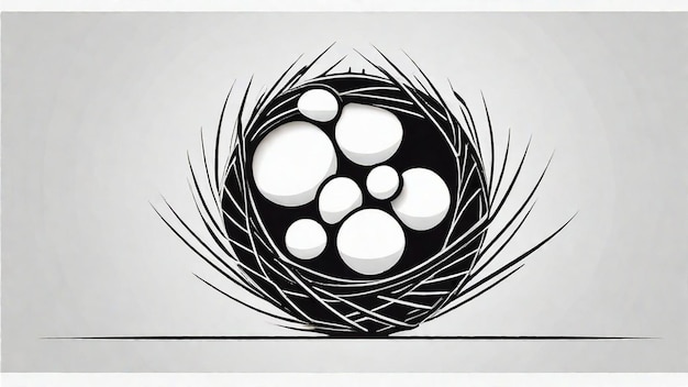 A graphic depiction of a retirement nest egg (symbolizing savings) nestled securely within the branches of a large, healthy tree, emphasizing growth and protection of retirement funds.