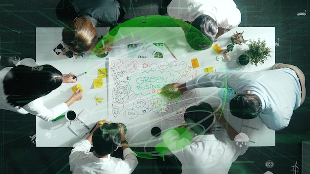 A dynamic image of a startup team brainstorming in a modern, collaborative workspace, representing the innovative and forward-thinking nature of venture capital investments.