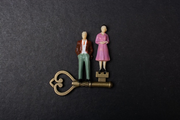 A visual representation of various employee benefits icons forming a protective shield around a retired couple.