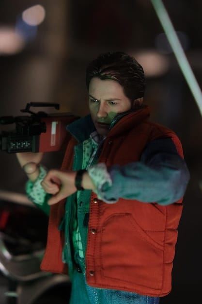 A close-up shot of a director on a Mexican TV production set, giving instructions to actors who are dressed in period costumes. The scene is lit dramatically, highlighting the intensity of the scene being filmed.