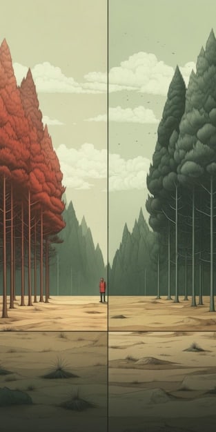 A side-by-side comparison of a scene from 'El Precio de la Ambición' showing an overly dramatic and stylized conflict, next to a photo of a more subdued and realistic portrayal of a similar situation in a documentary about Mexican life.
