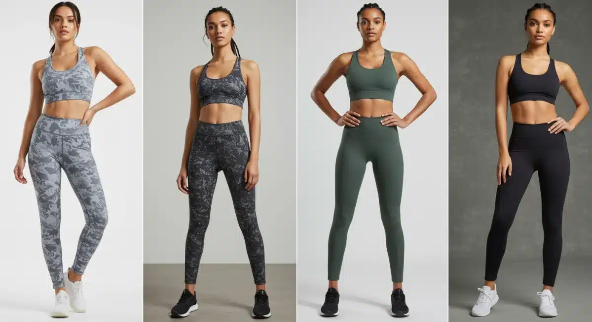 Comparison of Shein 2025 fitness outfits with other activewear brands.